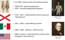 E50 - Timeline of Early San Francisco History